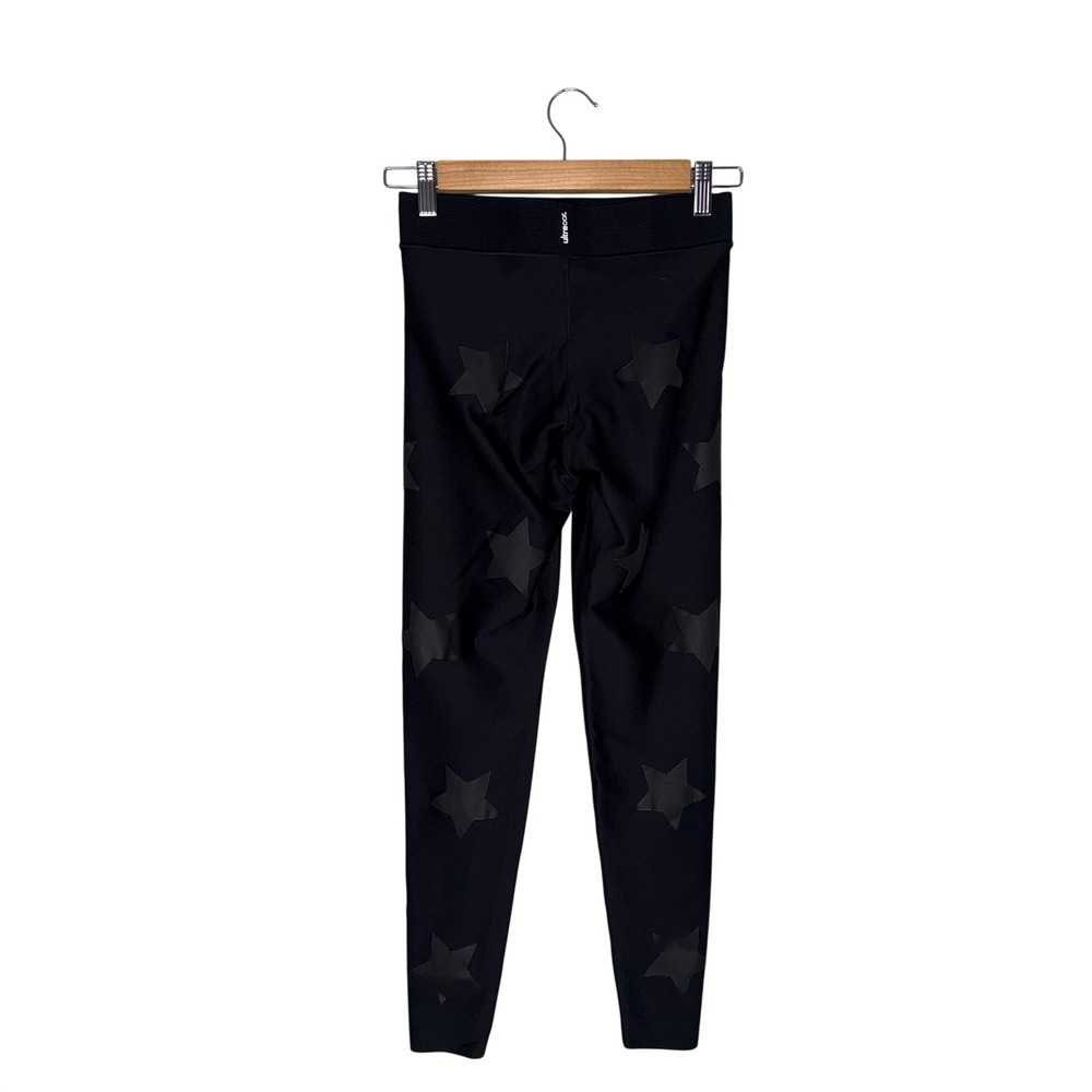 Ultracor Ultra High Star Leggings Womens Medium Black Good Bonded Stars Active - Picture 5 of 8